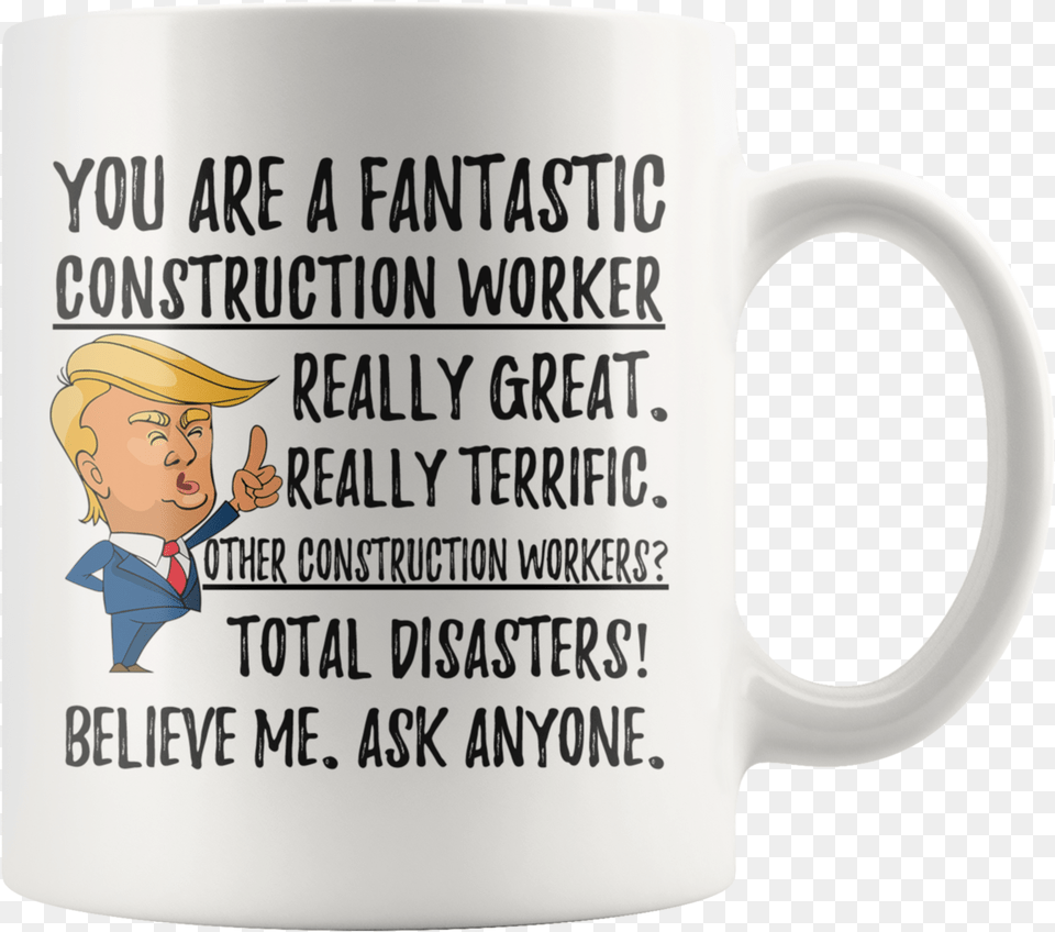 Trump Best Friend Coffee Cup, Baby, Person, Face, Head Png Image