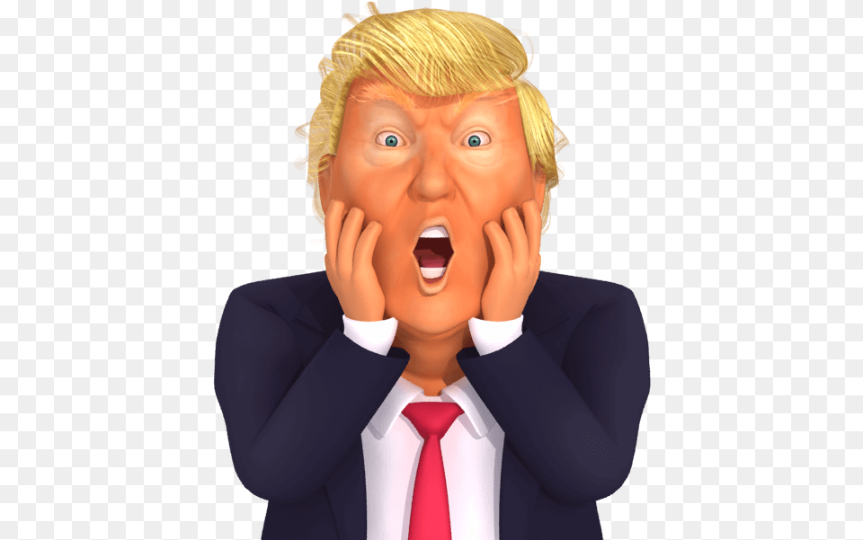 Trump Doing The Floss, Accessories, Tie, Portrait, Photography Png Image
