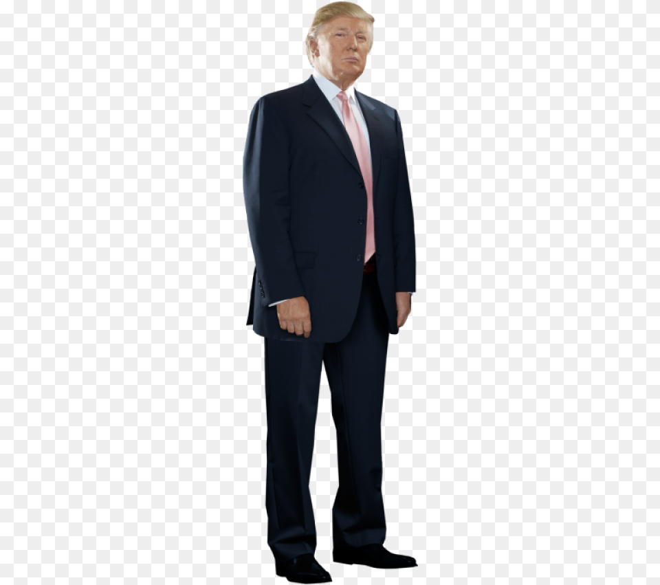 Trump Full Body Transparent, Tuxedo, Clothing, Suit, Formal Wear Png Image