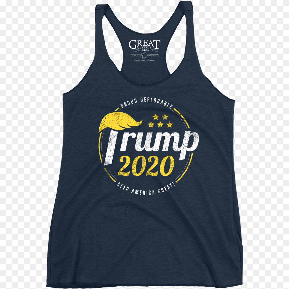 Trump Hair 2020 Tank Nevertheless She Persisted Racerback, Clothing, Tank Top, Person Free Png