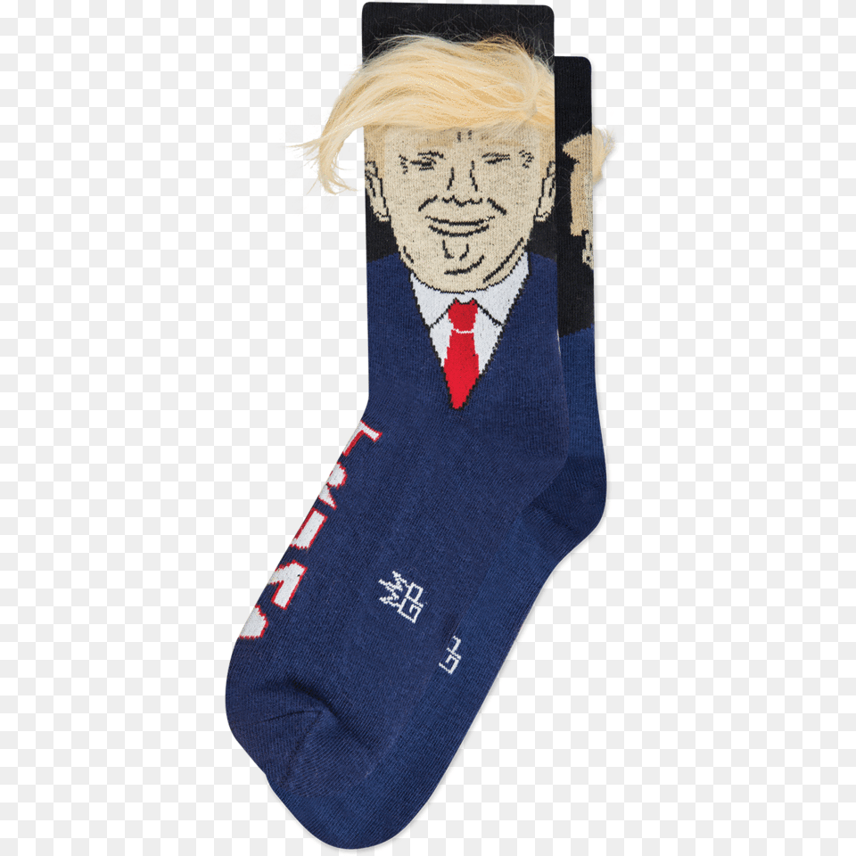 Trump Hair Dress Crew Socks Governor Of Louisiana Trump Socks, Adult, Person, Female, Woman Png