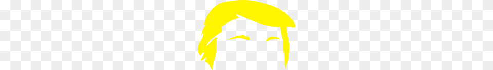 Trump Hair Minimal Vector, People, Person, Graduation, Baby Png Image