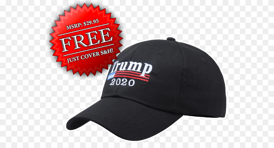 Trump Hat Baseball Cap, Baseball Cap, Clothing, Hardhat, Helmet Png