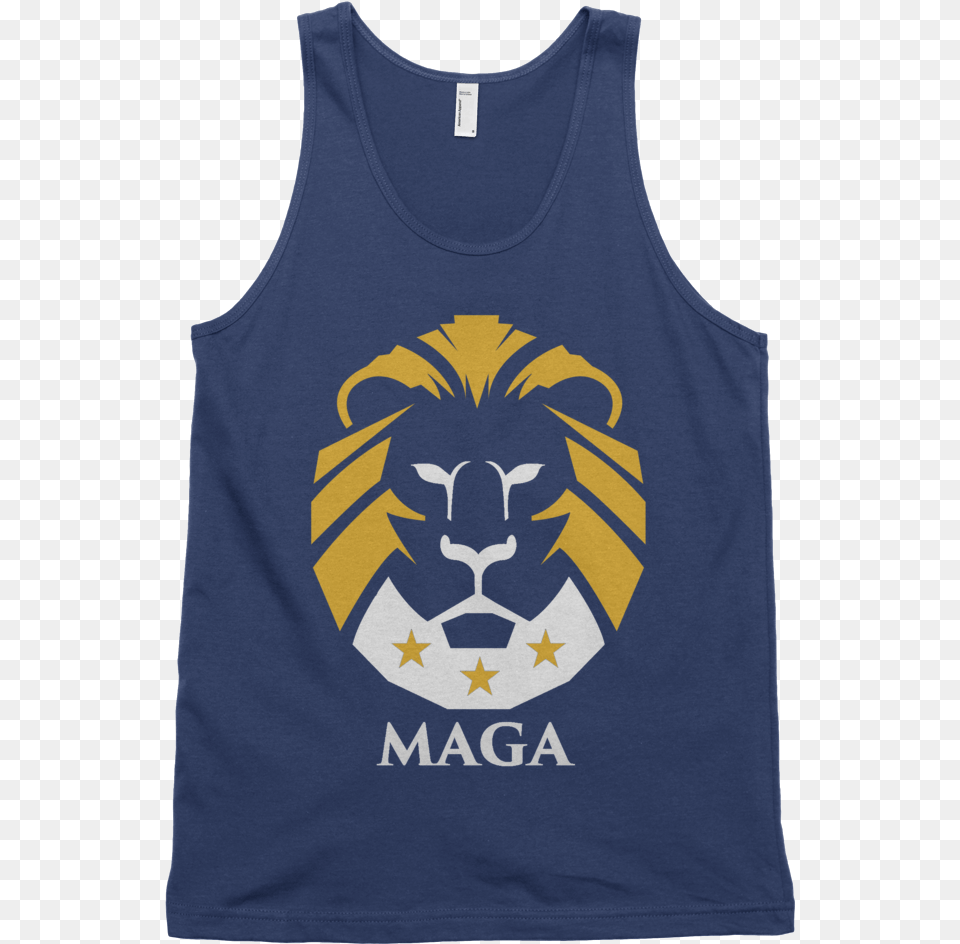 Trump Lion Tank Top Make America Great Again Mission Slimpossible, Clothing, Tank Top, Coat Free Png