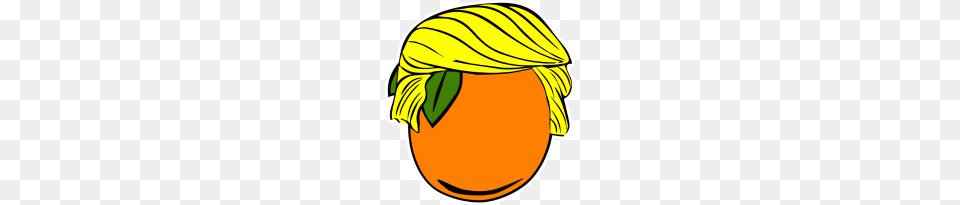Trump Orange And Hair, Food, Fruit, Plant, Produce Png