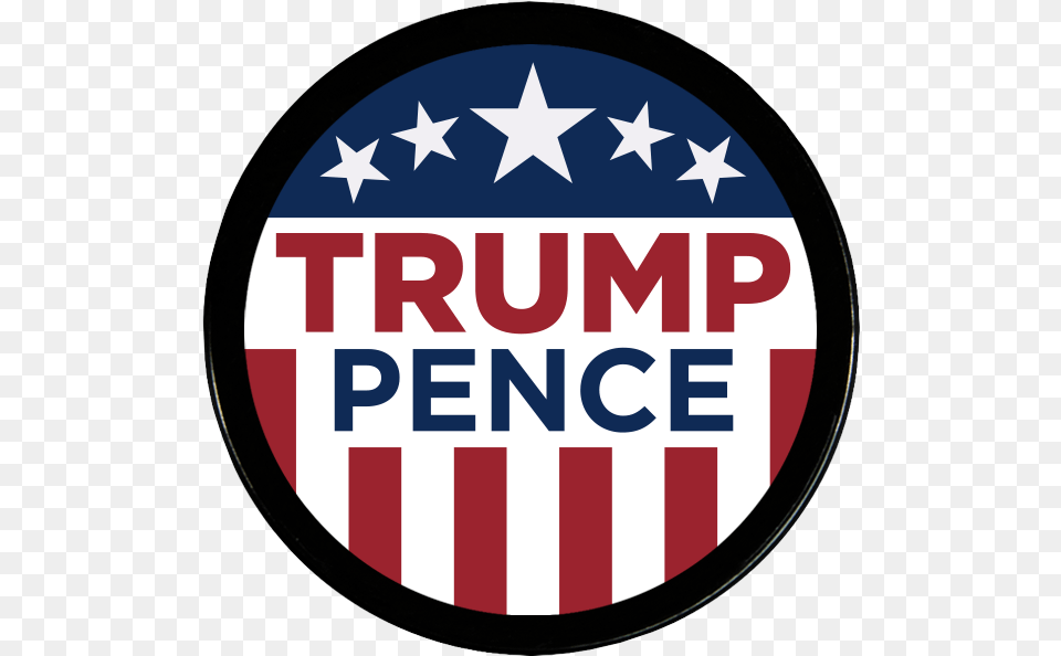 Trump Pence Circle, Logo, Symbol, Badge, Flag Free Png Download