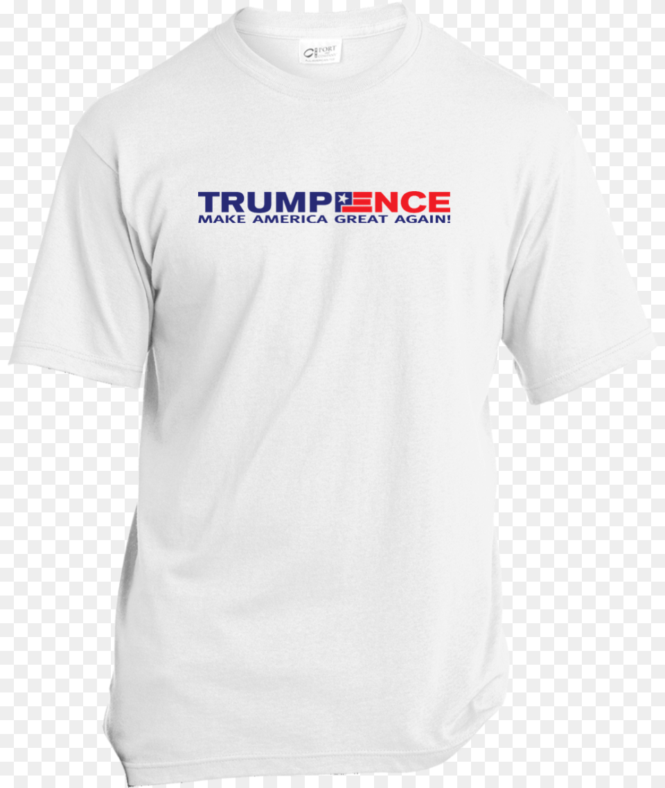 Trump Pence Make America Great Again T Shirts Clean White T Shirt, Clothing, T-shirt Png Image