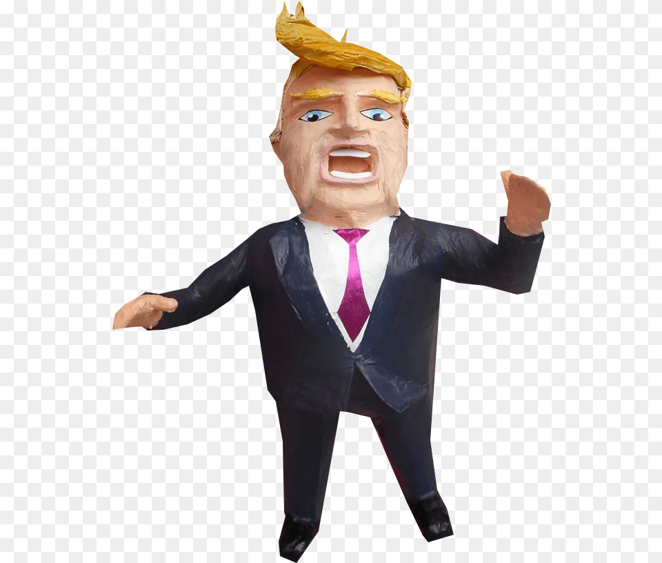 Trump Pinata Courtesy Of Hotel Congress Website, Adult, Male, Man, Person Free Transparent Png