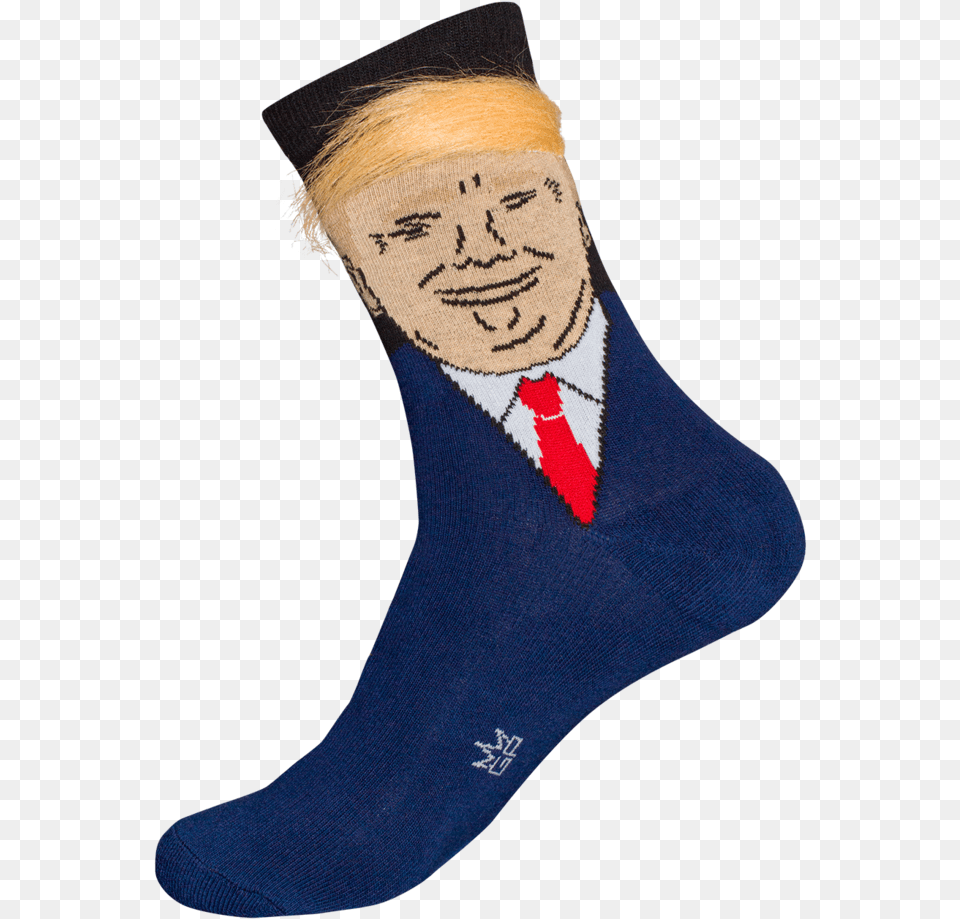 Trump Socks With Fake Hair Clipart Download Donald Trump Hair Socks, Adult, Person, Female, Woman Png Image