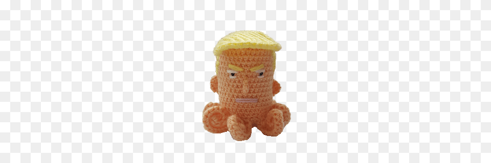 Trump Squid Pin Cushion, Plush, Toy, Teddy Bear Png Image