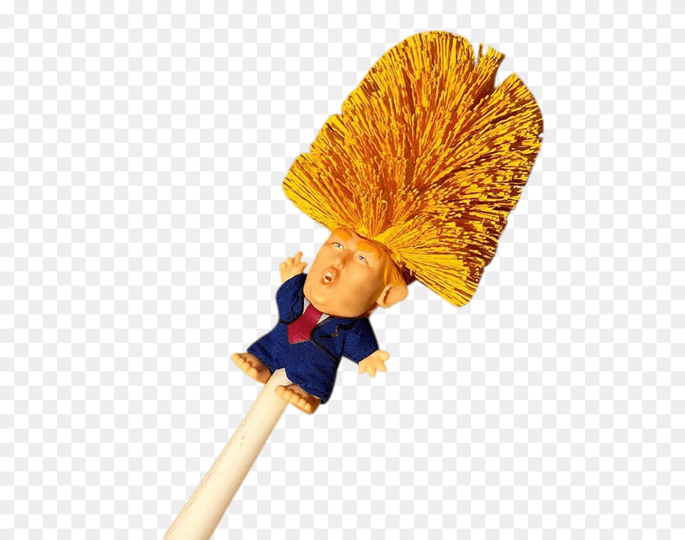 Trump Toilet Brush, Face, Head, Person, Baby Free Transparent Png