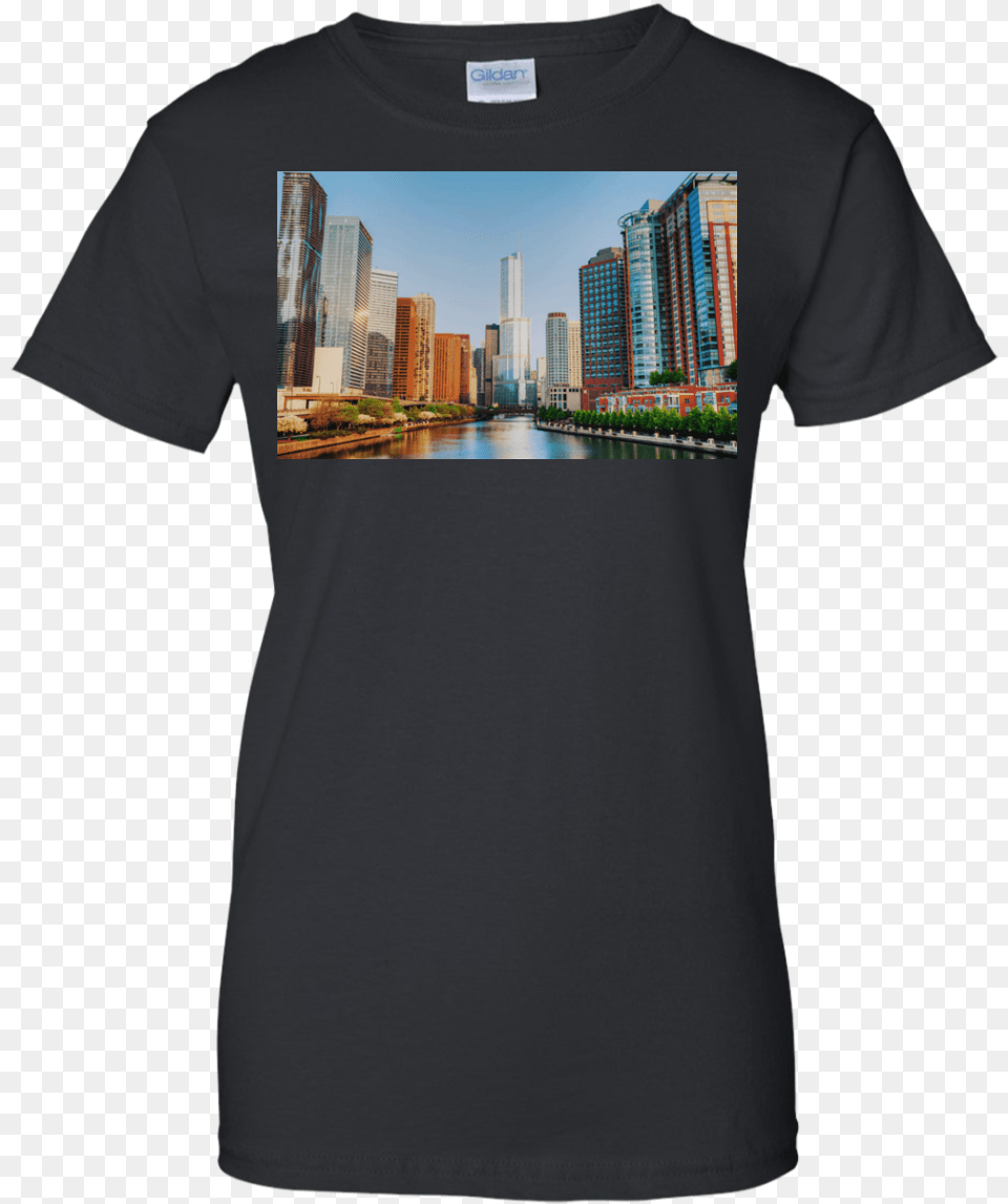 Trump Tower Shirt Hoodie Tank T Shirt Bass Player, Clothing, T-shirt, City, Adult Free Png