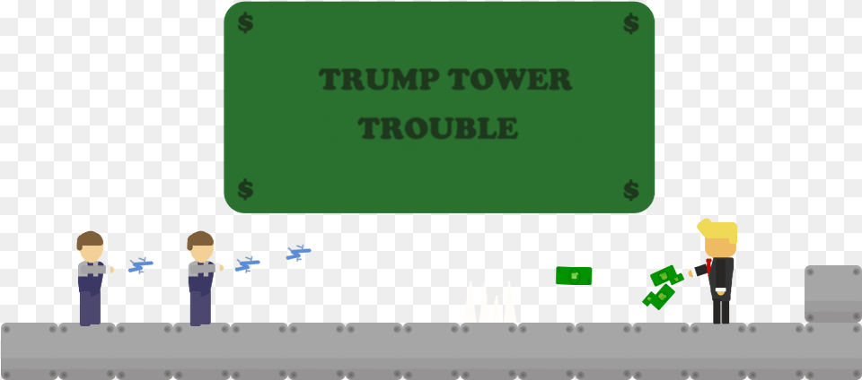Trump Tower Trouble All American Courier Llc, Person, Text Png Image
