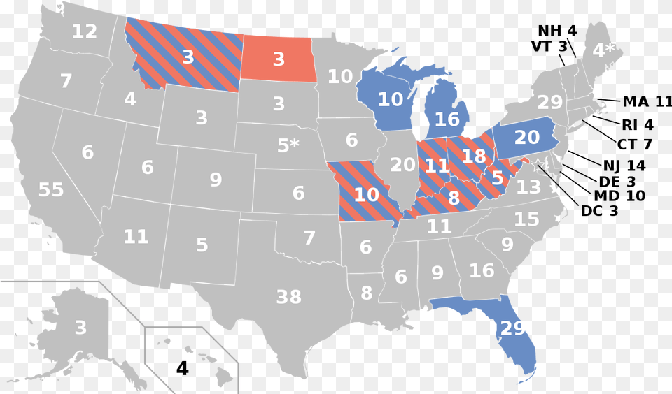 Trump Vs Warren Polls, Chart, Plot, Map, Atlas Free Png Download