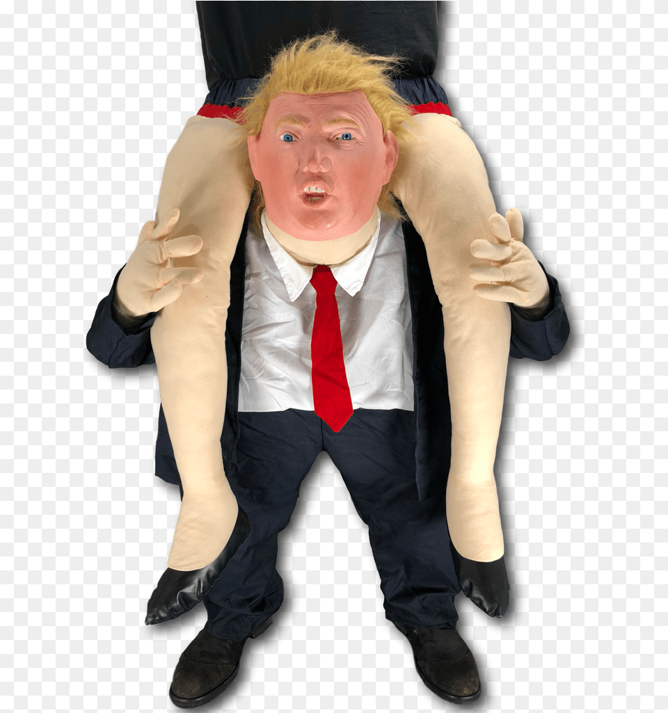 Trump Wig, Accessories, Person, Hand, Tie Free Png Download