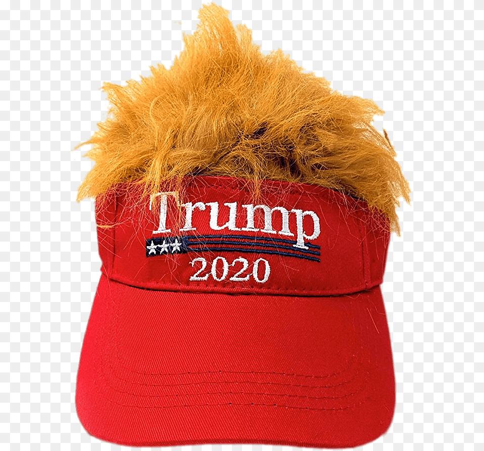 Trump Wig Vizor Transparent Baseball Cap, Baseball Cap, Clothing, Hat, Accessories Free Png