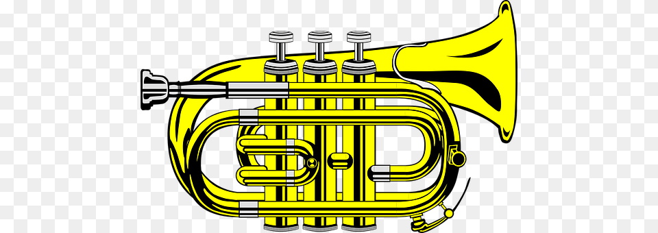 Trumpet Brass Section, Horn, Musical Instrument, Flugelhorn Free Png