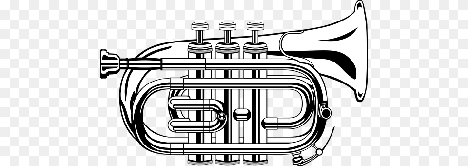 Trumpet Brass Section, Horn, Musical Instrument Free Png