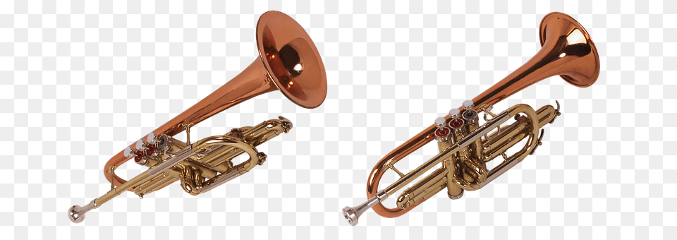 Trumpet Brass Section, Horn, Musical Instrument, Flugelhorn Png