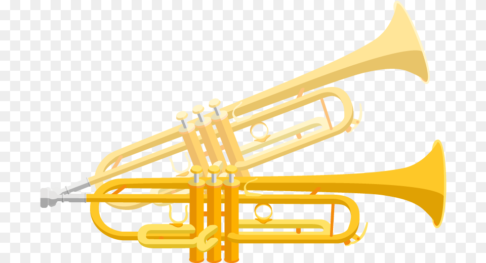 Trumpet, Brass Section, Musical Instrument, Horn, Lawn Png