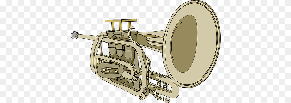 Trumpet Musical Instrument, Brass Section, Flugelhorn, Horn Free Png Download