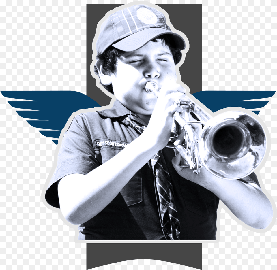 Trumpet, Adult, Person, Male, Man Png Image