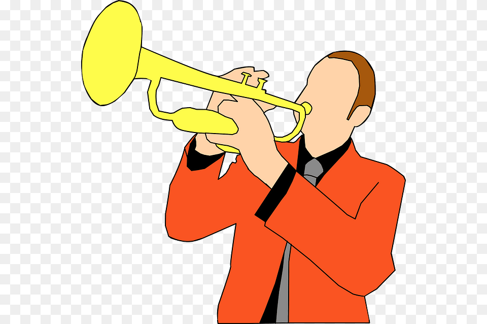 Trumpet, Brass Section, Musical Instrument, Horn, Adult Free Transparent Png