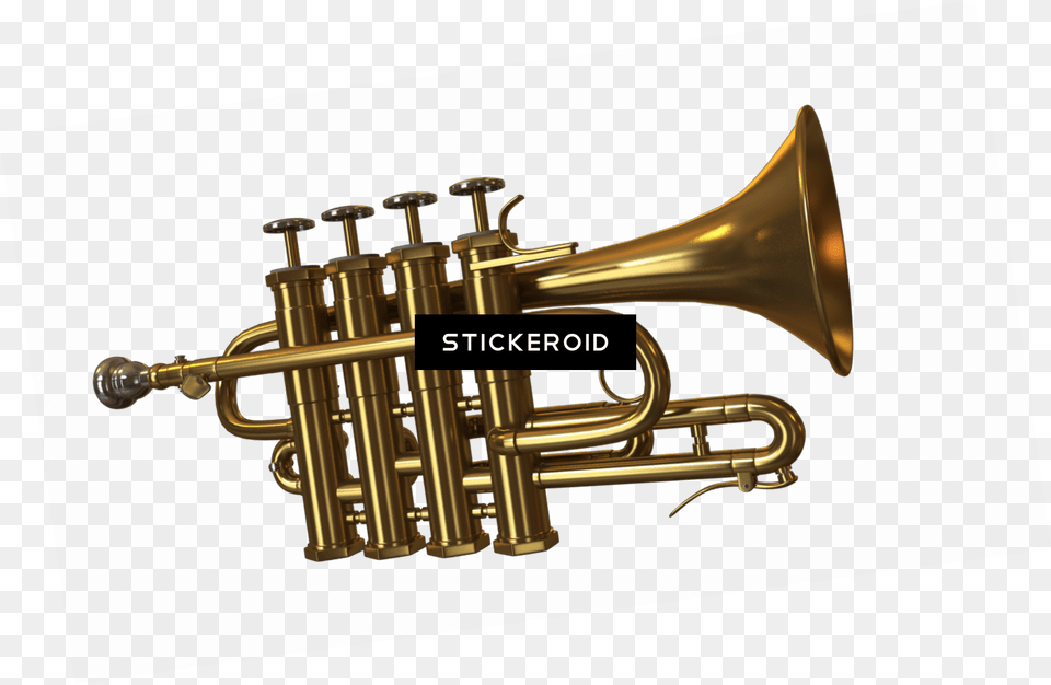 Trumpet, Brass Section, Horn, Musical Instrument, Flugelhorn Png Image