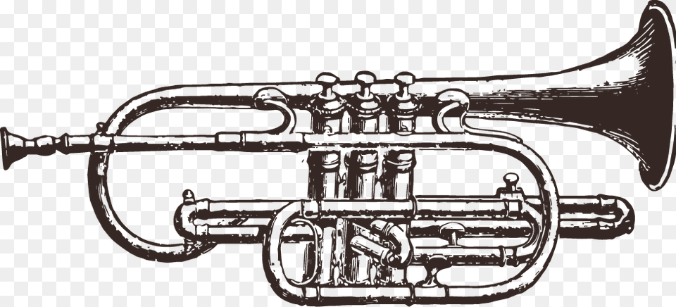 Trumpet, Brass Section, Flugelhorn, Horn, Musical Instrument Png