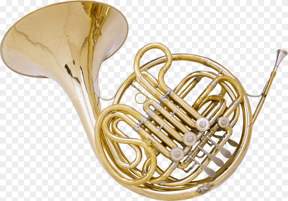 Trumpet And Saxophone Transparent French Horn Transparent Background Free Png