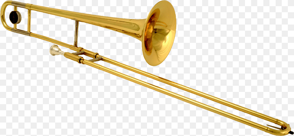 Trumpet And Saxophone Image Brass Band Instruments Trombone, Musical Instrument, Brass Section, Blade, Dagger Free Transparent Png