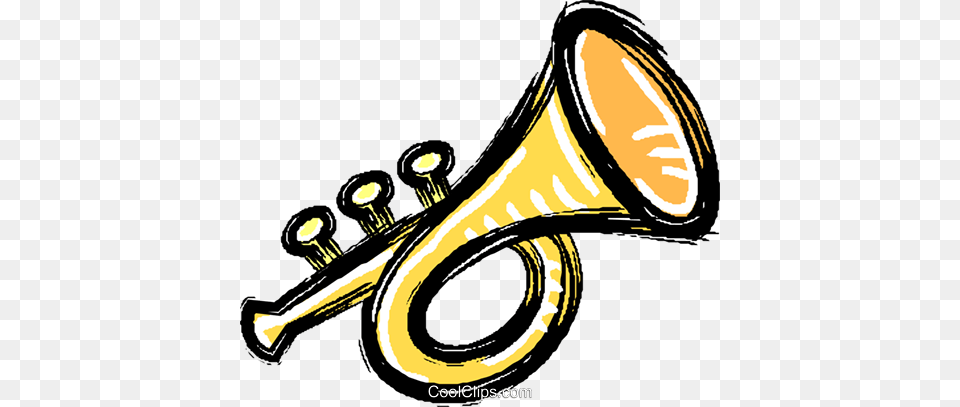 Trumpet Clip Art, Brass Section, Horn, Musical Instrument, Smoke Pipe Free Png