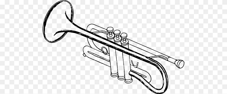 Trumpet Clip Art, Brass Section, Horn, Musical Instrument, Smoke Pipe Free Transparent Png