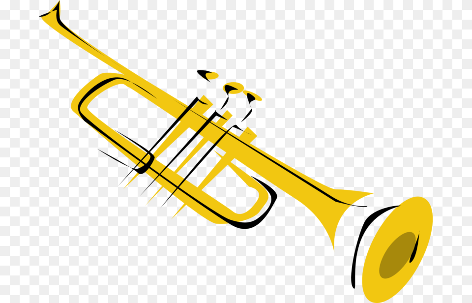 Trumpet Clipart Cute Huge Freebie For Powerpoint, Brass Section, Horn, Musical Instrument, Person Free Png Download