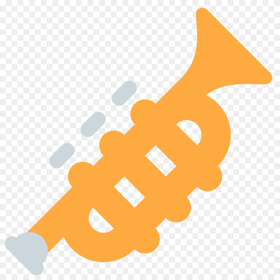 Trumpet Emoji Clipart, Brass Section, Horn, Musical Instrument, Animal Free Transparent Png