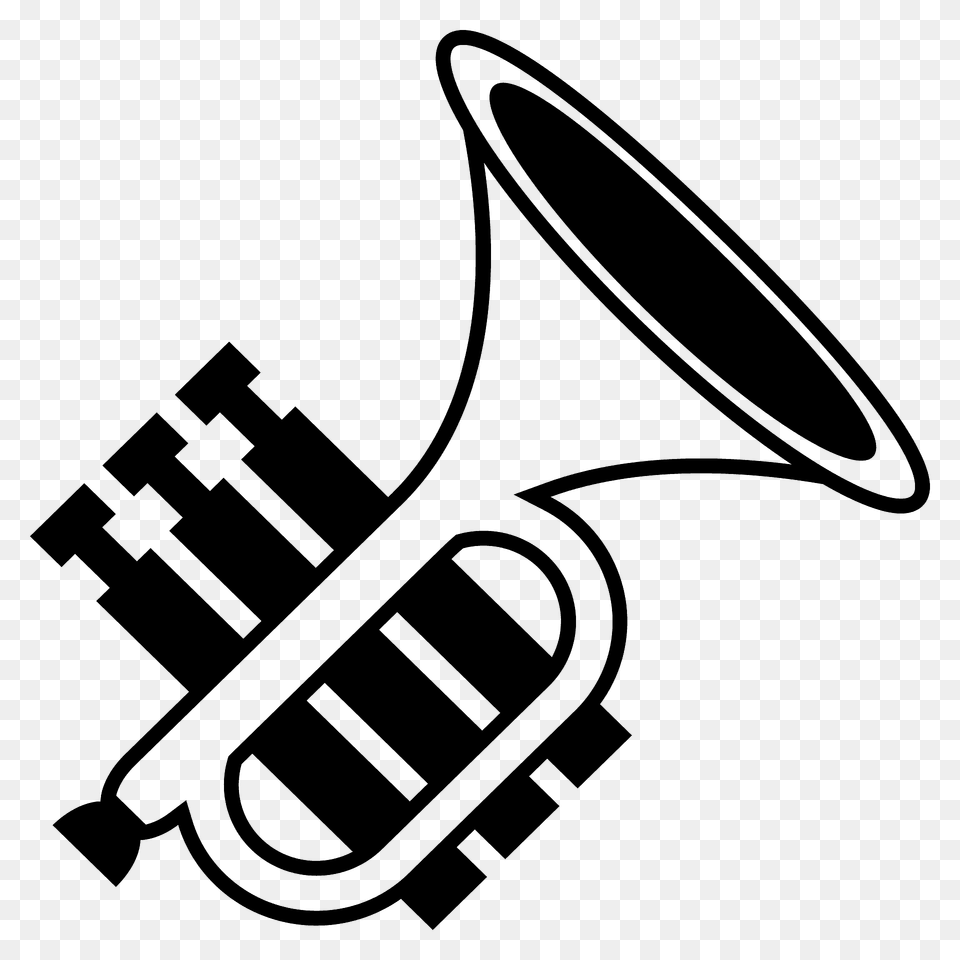 Trumpet Emoji Clipart, Musical Instrument, Brass Section, Horn, Dynamite Free Png Download
