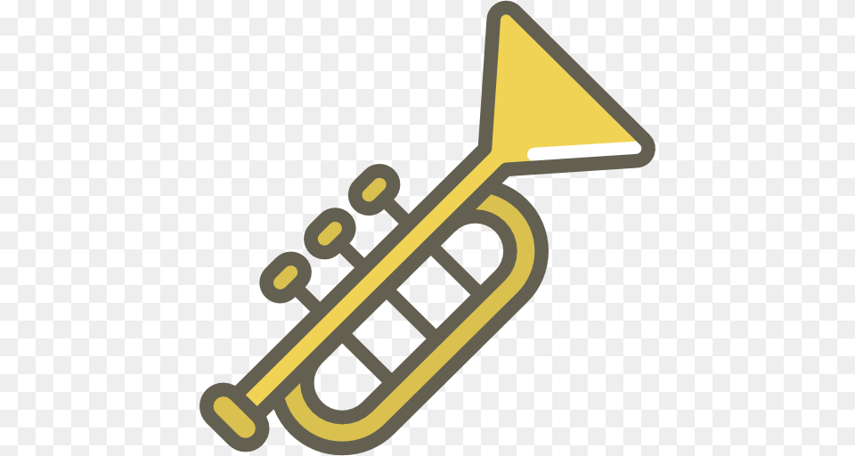 Trumpet Herald Icon, Brass Section, Musical Instrument, Horn, Lawn Png