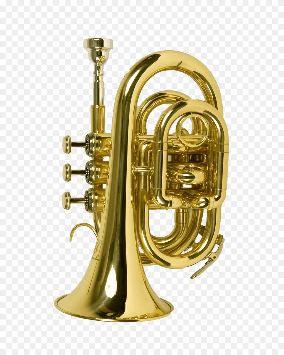 Trumpet Large, Brass Section, Flugelhorn, Musical Instrument, Horn Free Png Download