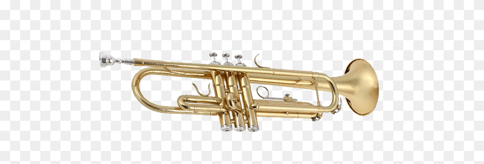 Trumpet Saxophone, Brass Section, Horn, Musical Instrument, Flugelhorn Free Png Download