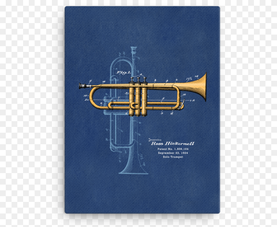 Trumpet Solo Wall Art Canvasdata Caption Trumpet T Shirt Design, Brass Section, Flugelhorn, Horn, Musical Instrument Free Transparent Png