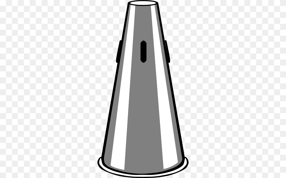 Trumpet Straight Mute Clip Art, Cone Free Png Download