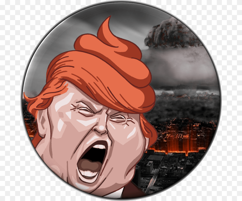 Trumptower Cartoon, Photography, Face, Head, Person Free Png Download