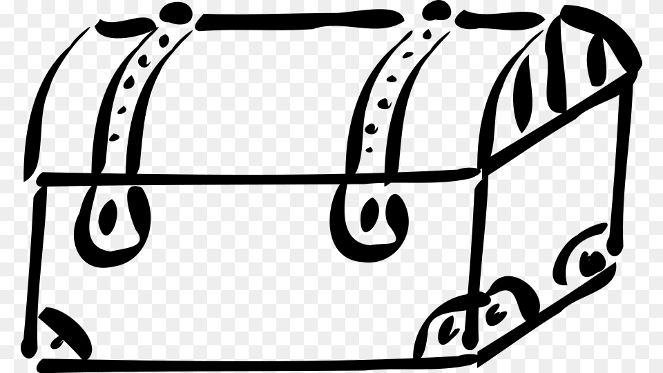 Trunk Clipart Cartoon, Gray Png Image