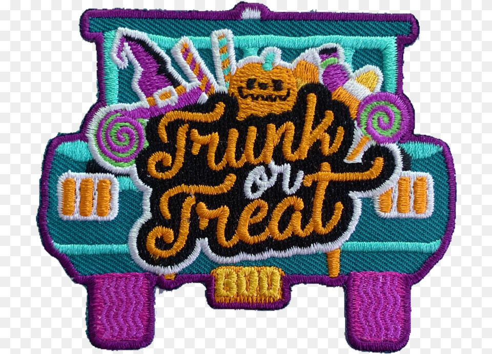 Trunk Or Treat, Pattern, Embroidery, Stitch Free Png