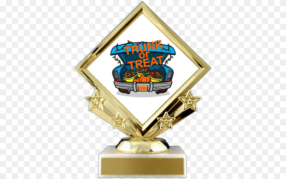 Trunk Or Treat Diamond Logo Trophy Cartoon Car Trunk Png