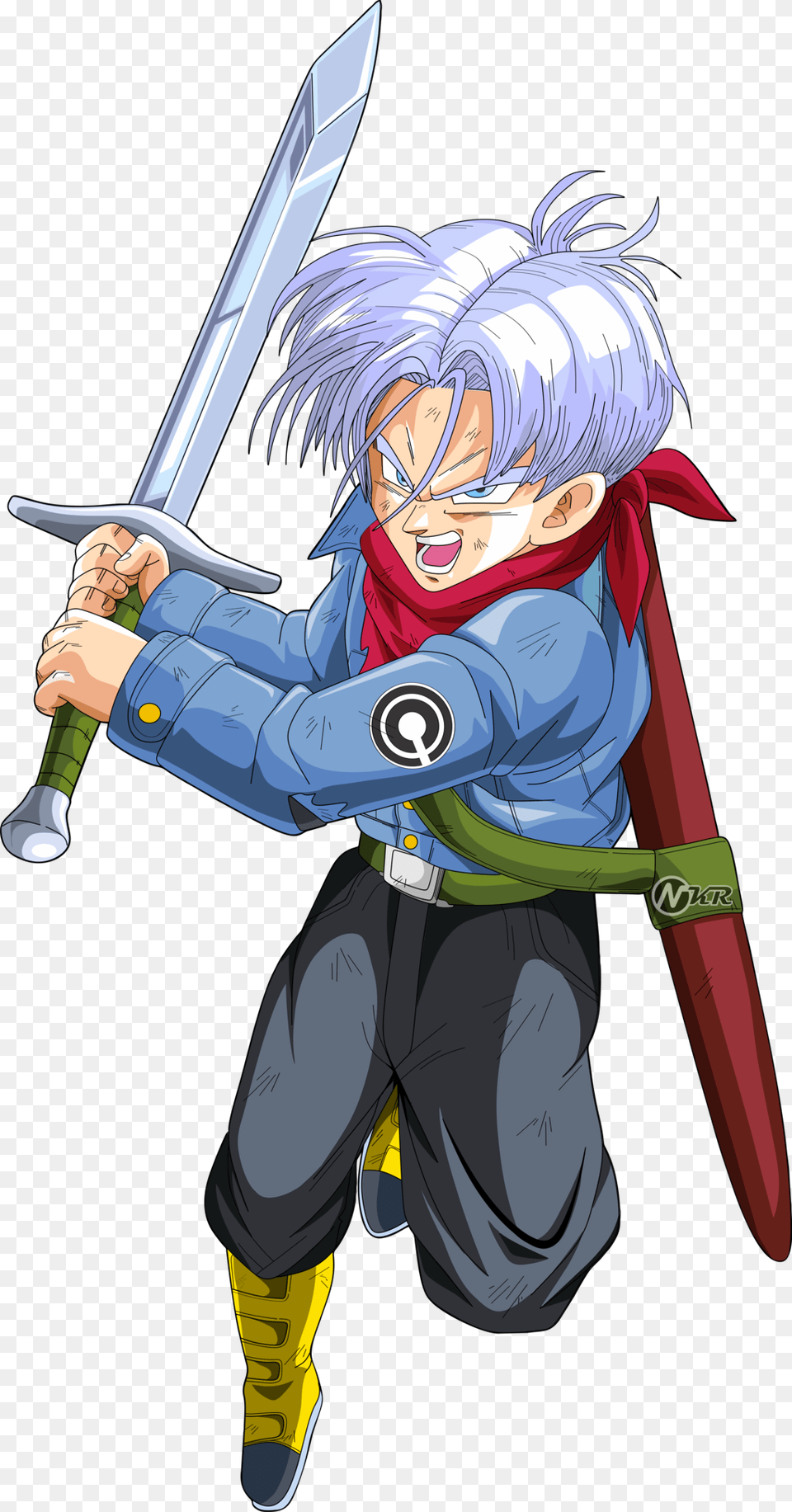 Trunks Del Futuro Dragon Ball Super By Naironkr Da20zen Trunks Dragon Ball, Book, Comics, Publication, Sword Free Png Download