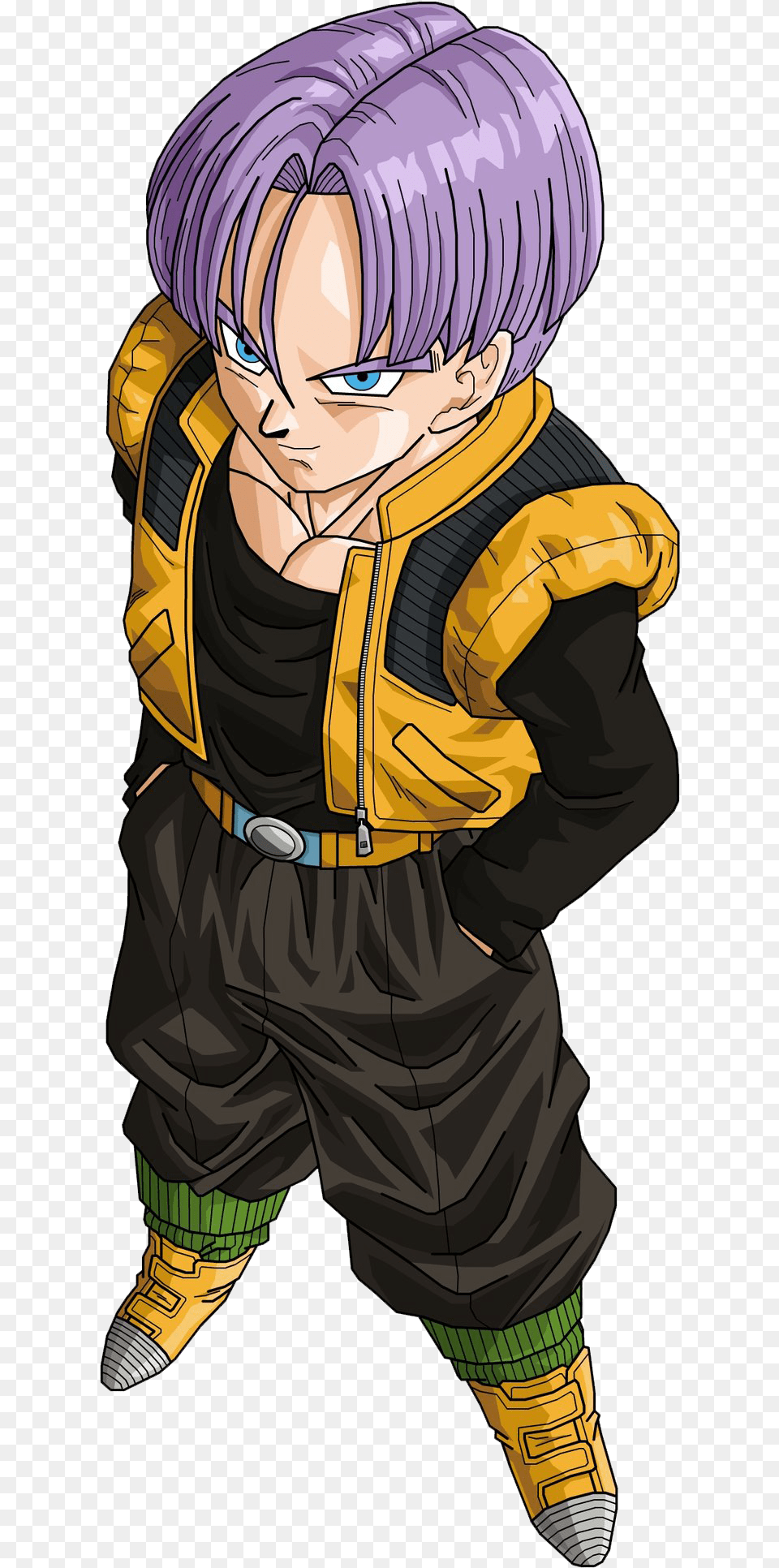 Trunks End Of Dbz, Book, Comics, Publication, Person Free Transparent Png