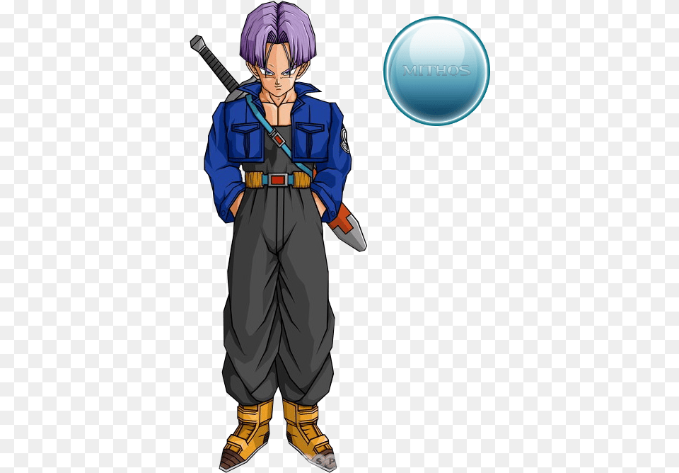 Trunks End Of Z, Book, Comics, Publication, Person Free Png Download