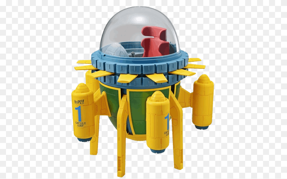 Trunks Time Machine Figure Rise Standard Figure Capsule Corp Time Machine, Sphere, Plastic, Toy Free Png