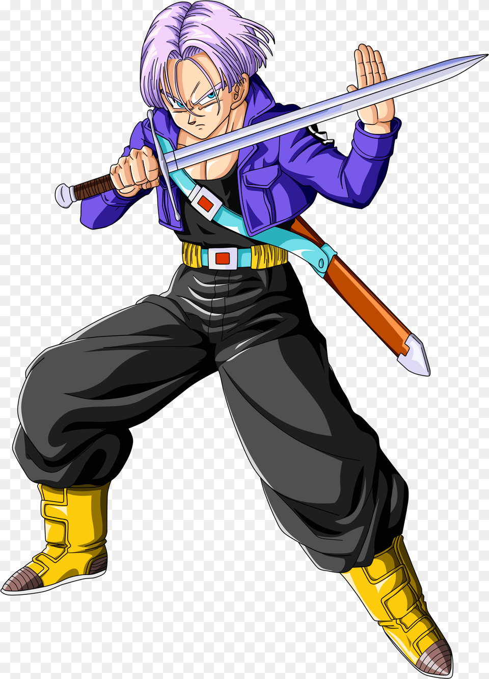 Trunks Vs Cloud Strife Final Fantasy 7 Spacebattles Forums Future Trunks, Book, Comics, Publication, Adult Png